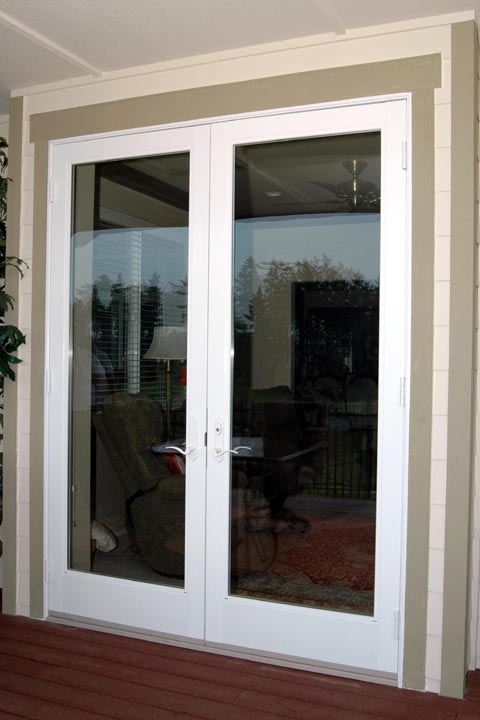 Capital Glass — Door installation, after