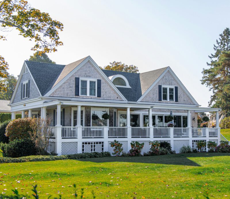 Modern home with new windows by Capital Glass